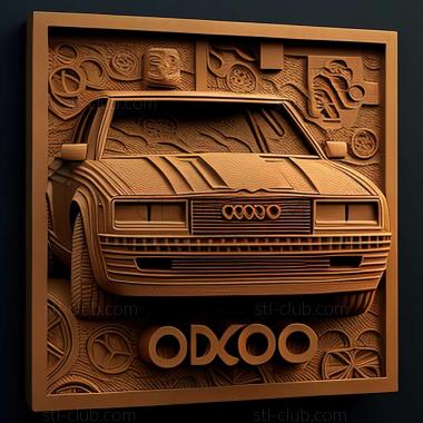 3D модель Audi quattro (STL)